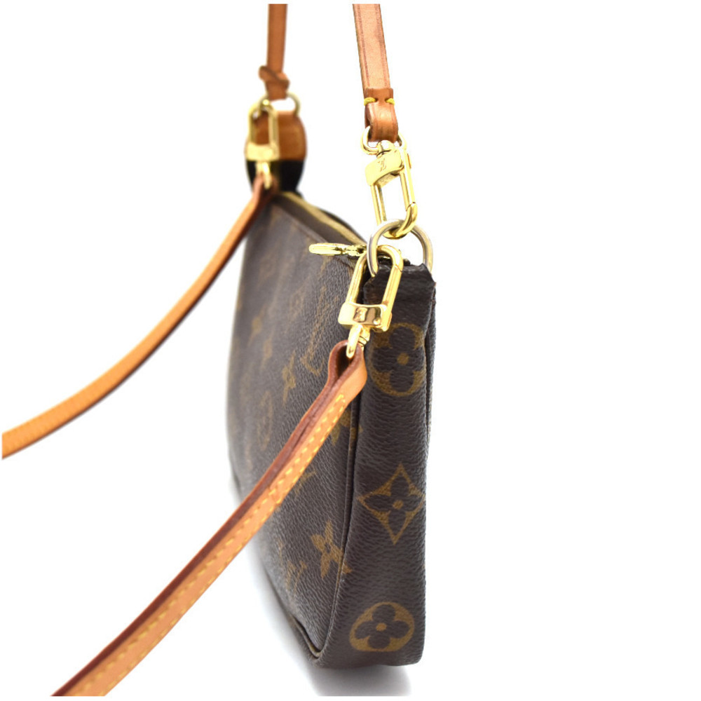 Louis Vuitton Nice Vanity Bag Monogram Canvas Leather Brown - Picture 2 of 9